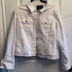 White Jean jacket